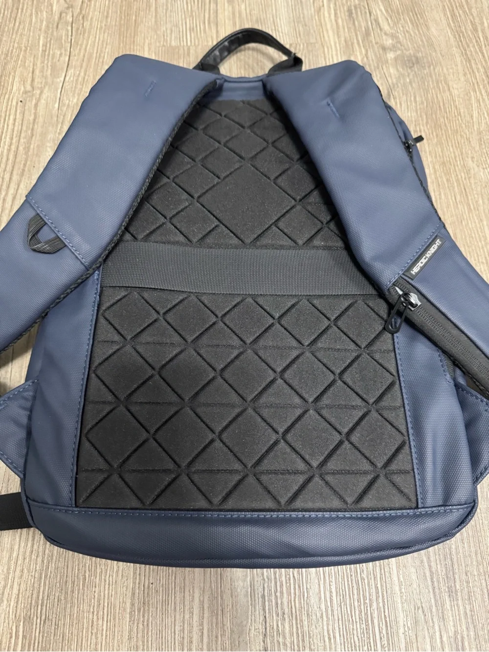 Heroic Knight Laptop Travel Business Waterproof Backpack Blue